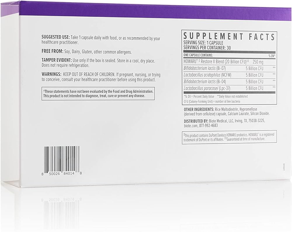 Biote Nutraceuticals - Multi-Strain Probiotic