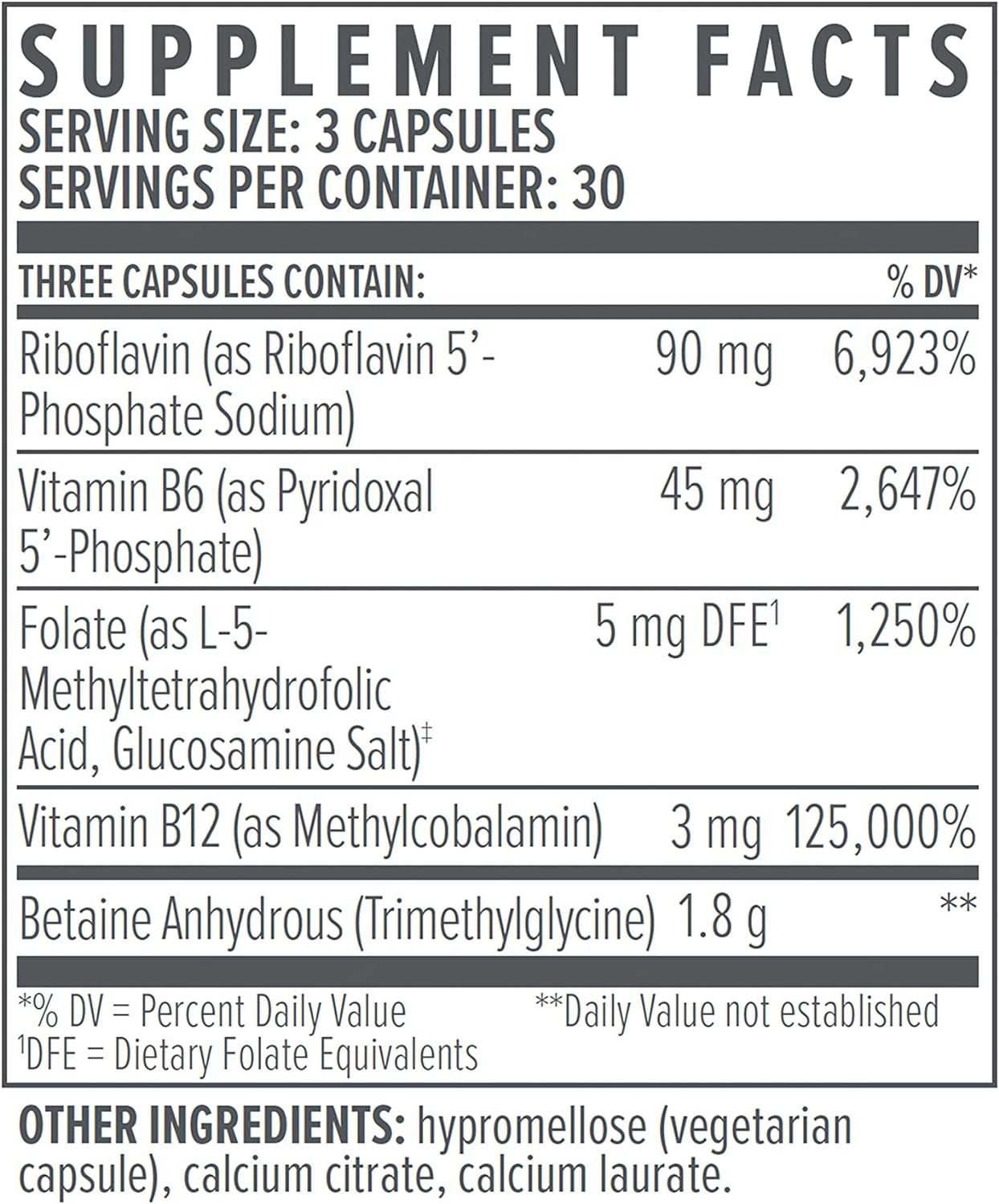 Biote Nutraceuticals - METHYL FACTORS+