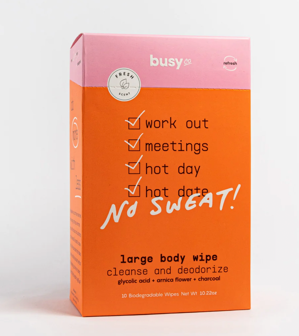 BusyCo Large Body Wipes