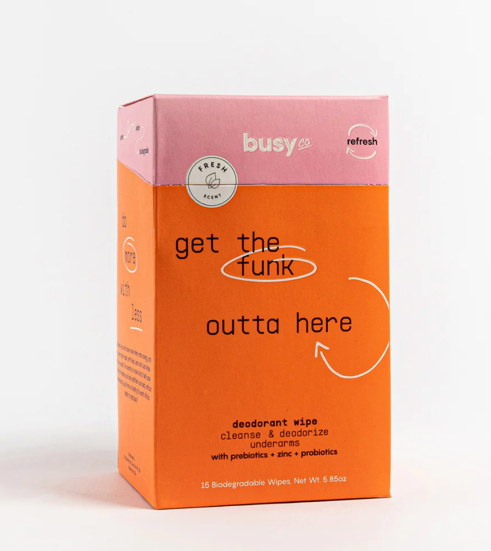 BusyCo Deodorant Wipes